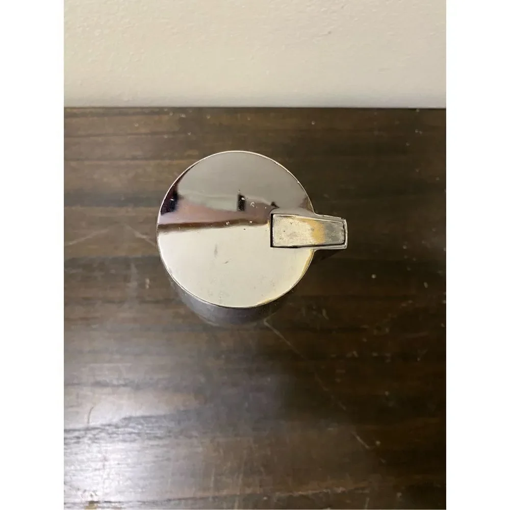 Vintage mid century chrome sugar shaker